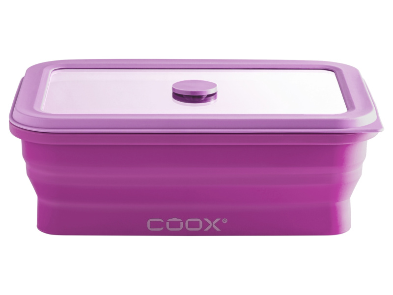 Coox Skládací potravinová dóza, 1 l (lila fialová)