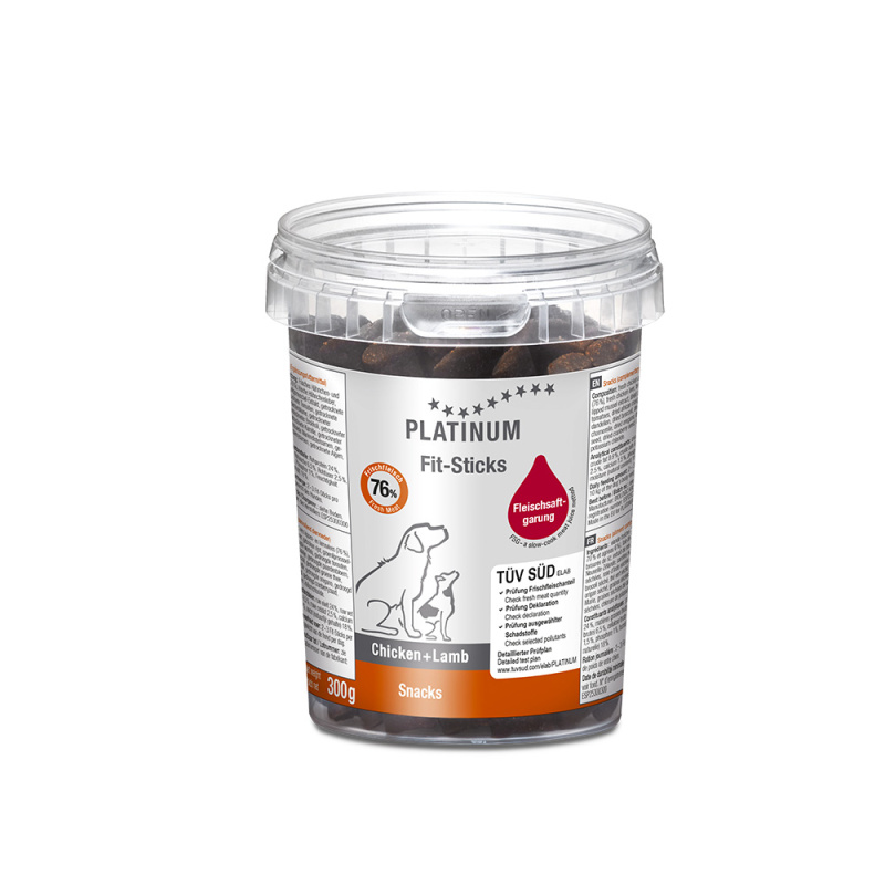 Platinum pochoutka Fit stick Lamb 300 g
