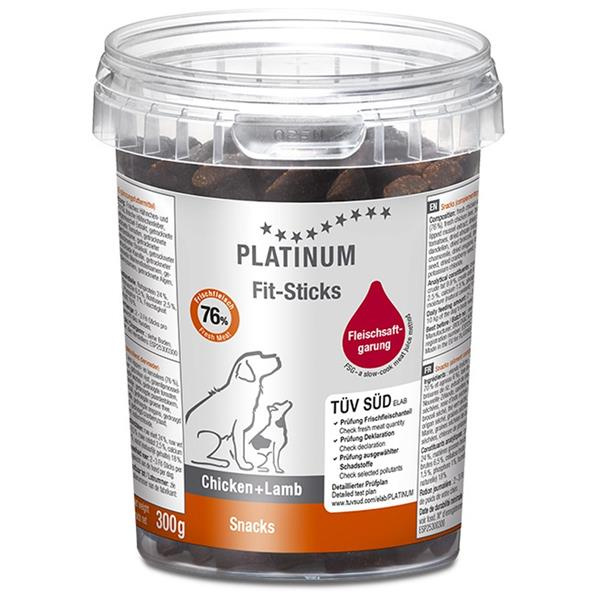 Platinum pochoutka Fit stick Lamb 300 g