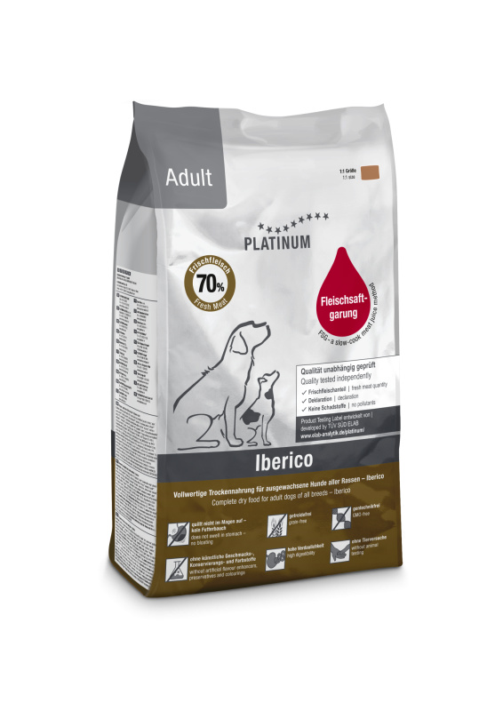 Platinum Adult Iberico+Greens 1,5 kg