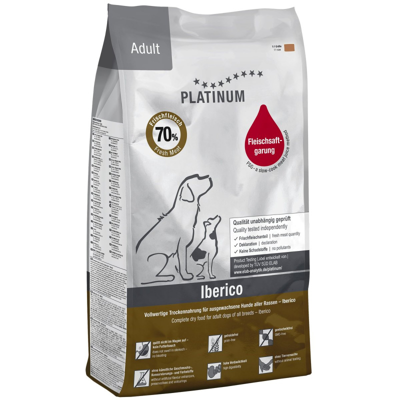 Platinum Adult Iberico+Greens 5 kg