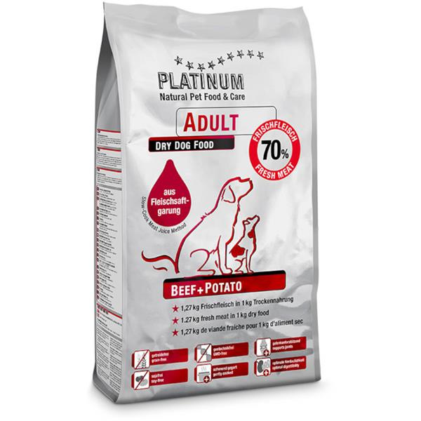 Platinum Adult Beef + Potato 5kg