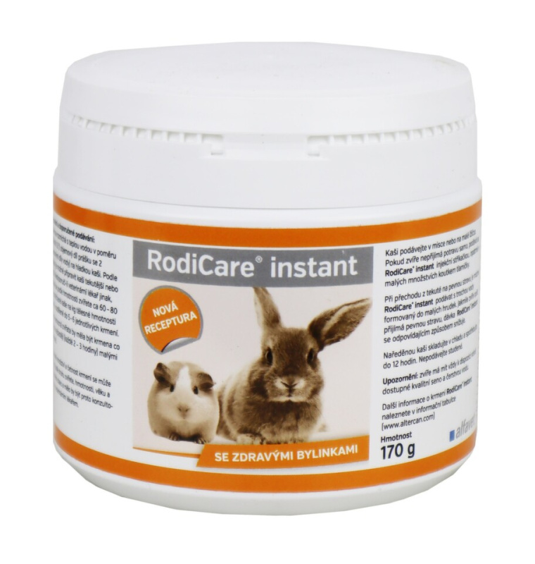 RODICARE Instant pro hlodavce ptáky a plazy 170 g