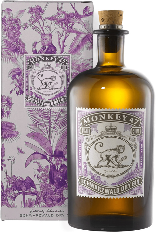 Monkey 47 Dry Gin v kartonu 47% 0,5l