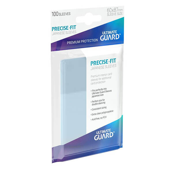 Obaly na karty 60 x 87 mm - (Ultimate Guard Precise-Fit)