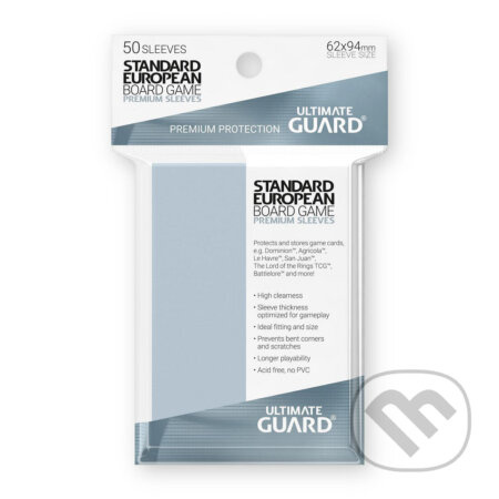 Obaly na karty 62 x 94 mm (Ultimate Guard Premium Soft) - hra z kategorie Karty