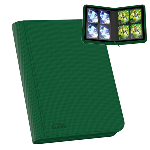 Album na karty A5 - Zipfolio XenoSkin, barva zelená