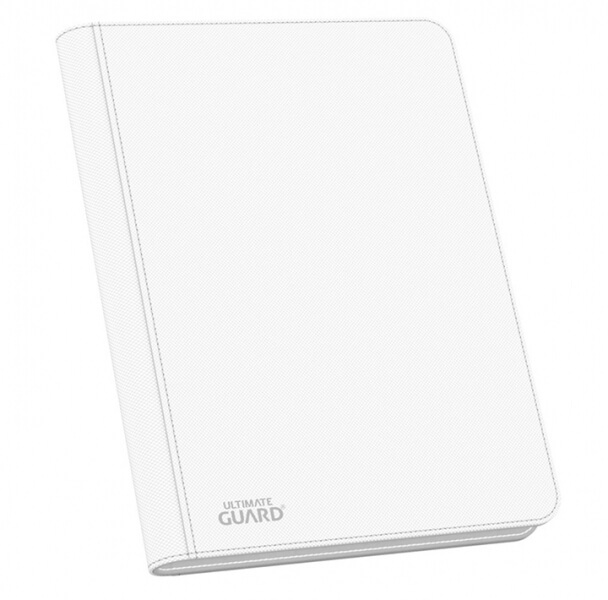 Album na karty A4: 16-Pocket Zipfolio XenoSkin, barva bílá