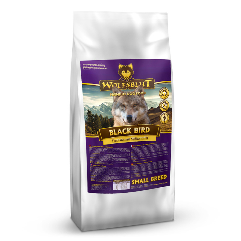 Wolfsblut Black Bird Small Breed 2x7,5kg - krůta s batáty