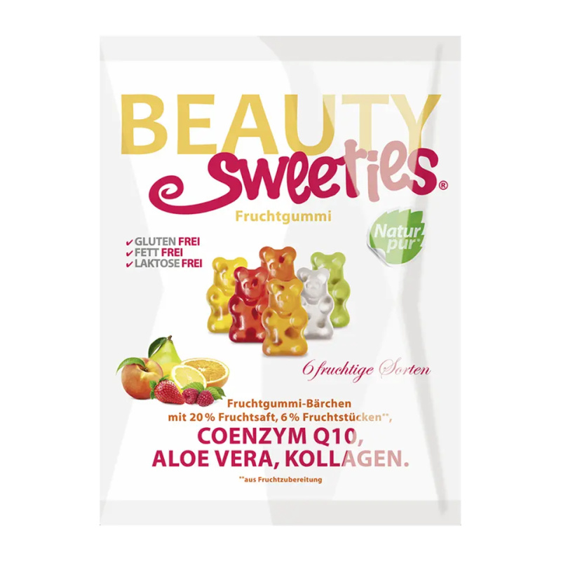 BeautySweeties ovocní želé medvídci 125 g