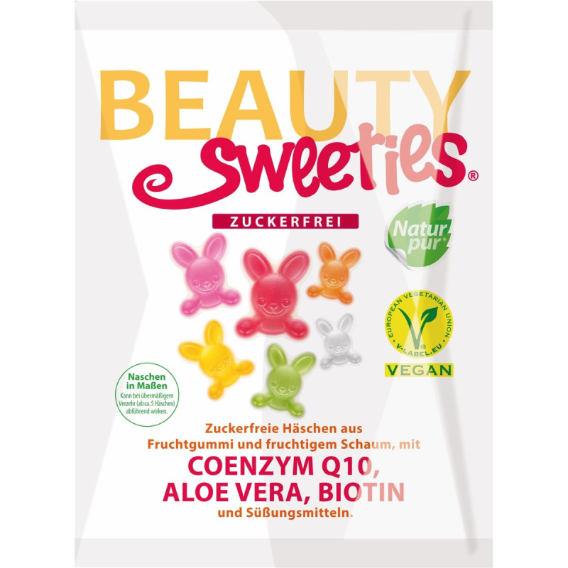 Beauty sweeties Vegan ovocné želé zajíci