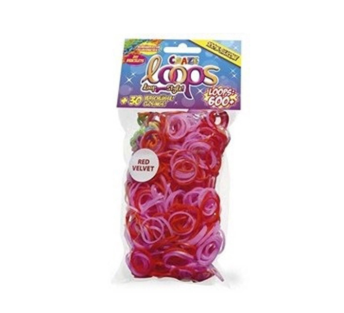 Gumičky na pletení Loom 600 ks