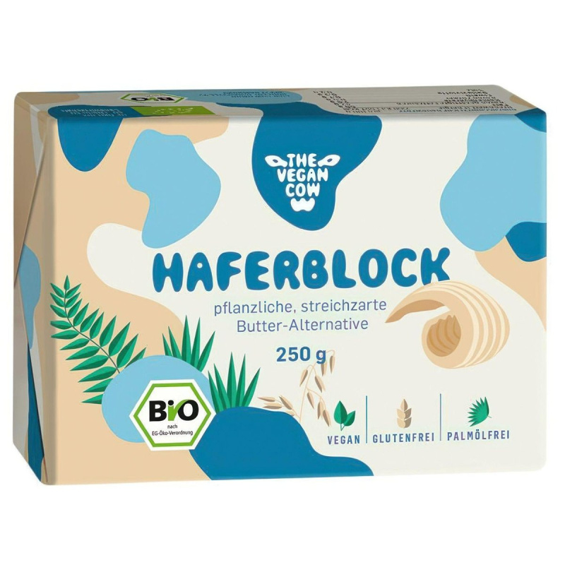 The Vegan Cow BIO Blok ovesný