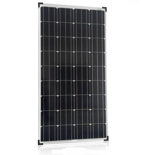 Off-grid tec Solární panel 150W, 12V s monokrystalickými solárními články / černá Varianta: ivi1