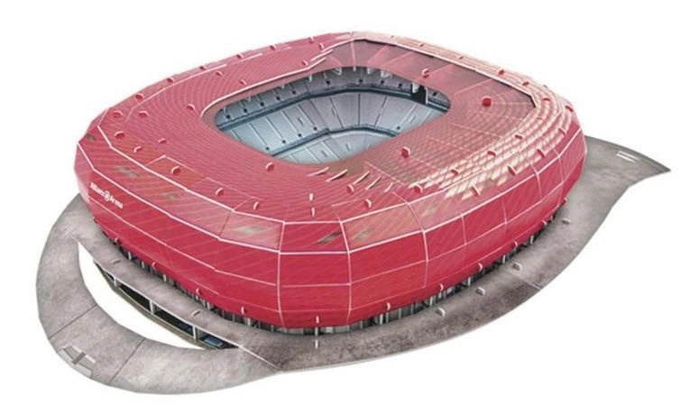 NANOSTAD 3D puzzle Stadion Allianz Arena - FC Bayern Mnichov