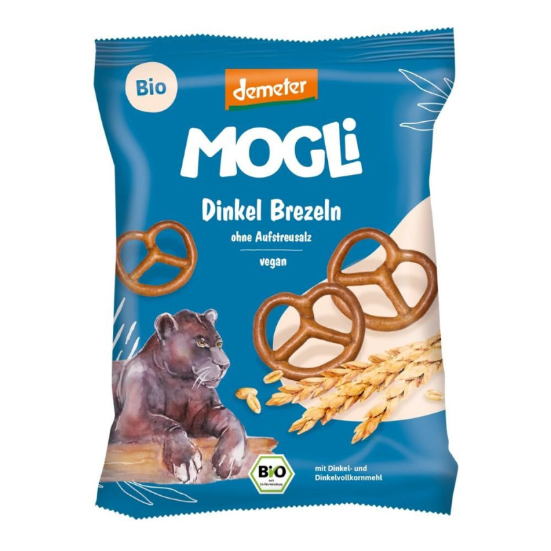 MOGLI Špaldové preclíky s certifikací Demeter 3r+ BIO 50 g