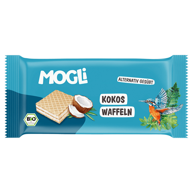 MOGLI Kokosové oplatky 3r+ BIO 15 g