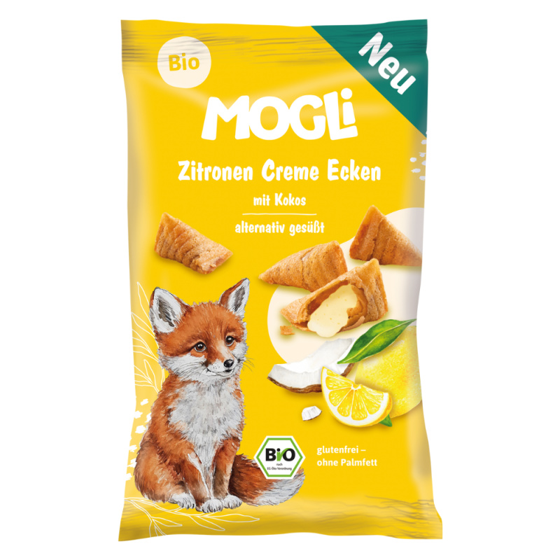 Mogli BIO Plněné citrónové taštičky