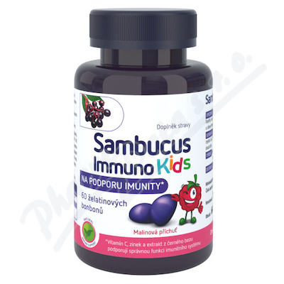 SAMBUCUS IMMUNO Kids 60 želatinových bonbonů