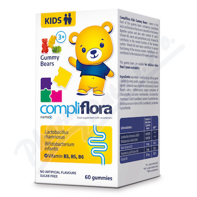 COMPLIFLORA Kids želatinoví medvídci 60 kusů