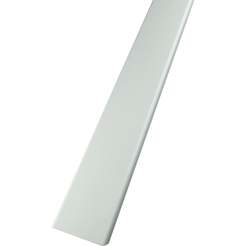 Fuchs Design Hliníkový zakonč.profil pro luxfery tl.8 cm, stříbrný mat. 1,25 m