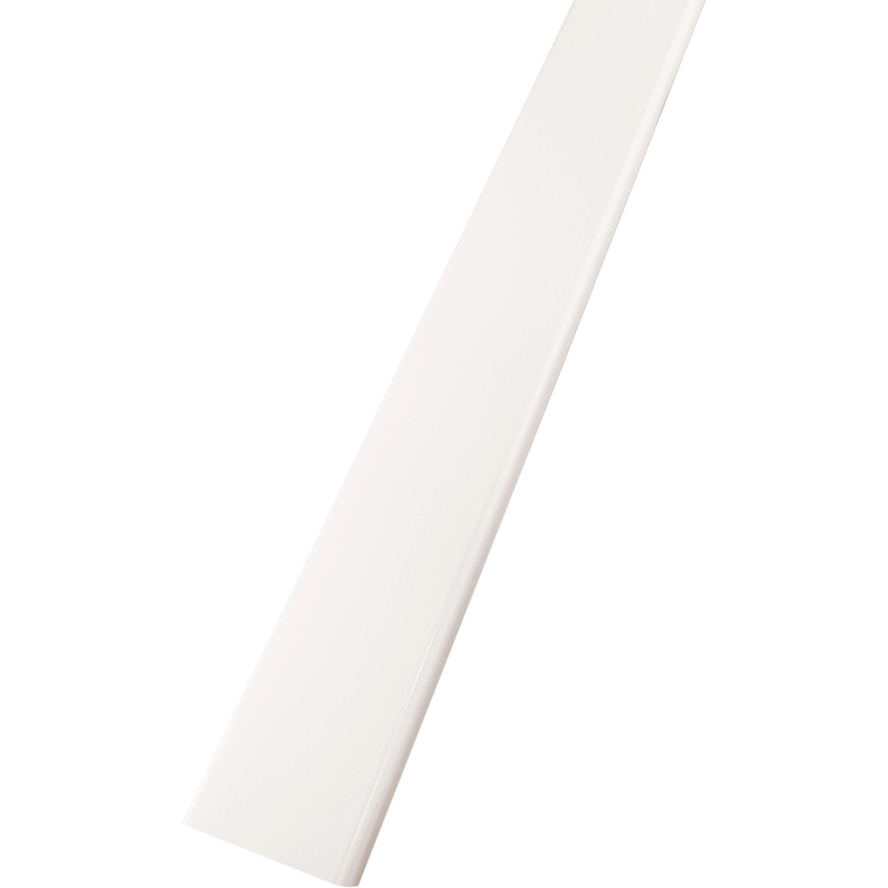 Fuchs Design Hliníkový zakonč.profil pro luxfery tl.8 cm, prášk.lak. bílý 1,25 m