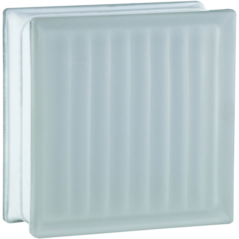 Fuchs Design Luxfera BM Cross Super White mléčné sklo, 19 x 19 x 8 cm