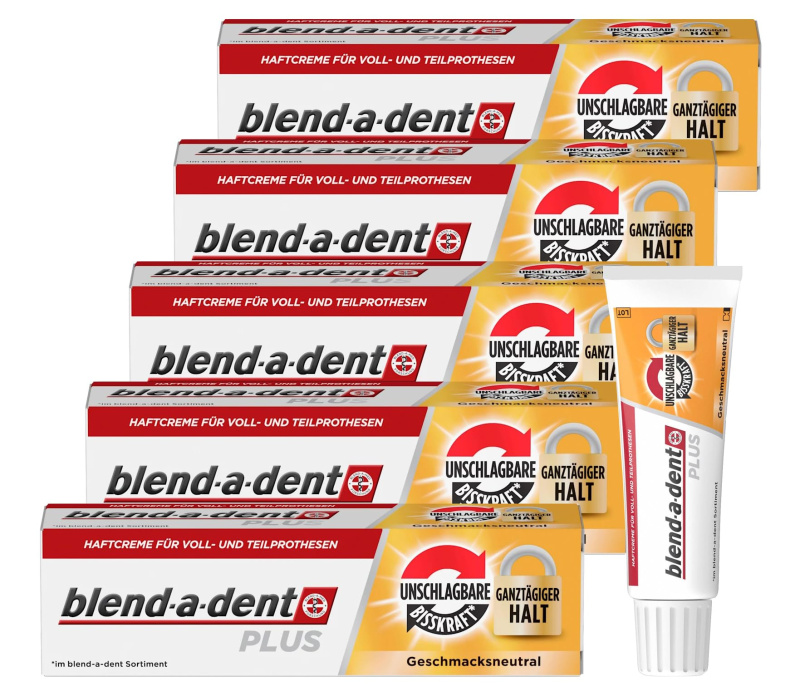 Blend-a-Dent fixační krém Plus 5x40g