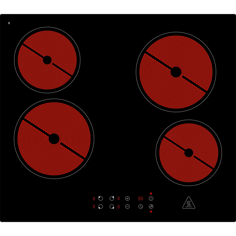 Respekta Vestavná varná deska Pero KM4400 sklokeramická 5,5 x 59 x 52 cm