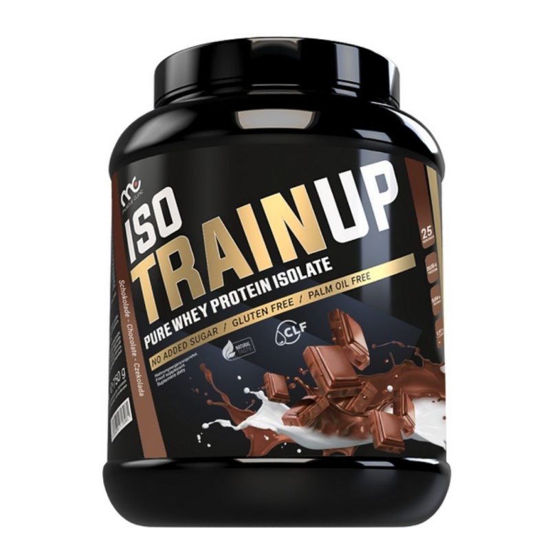 MuscleClinic IsoTrainUp Protein Izolát, 750 g Příchuť: Čokoláda