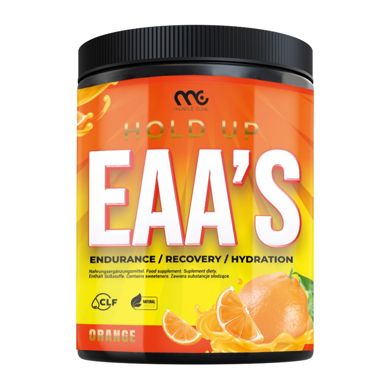 MuscleClinic Hold Up EAA, Aminokyseliny s elektrolyty, 400 g Příchuť: MultiFruit