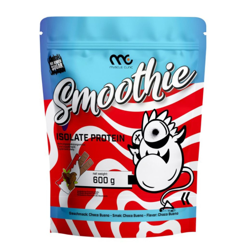 MuscleClinic Smoothie Whey Isolate, 600 g Příchuť: Vanilka