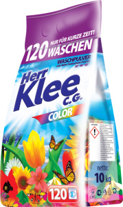 Herr Klee Color Prací prášek 10 kg 120 dávek