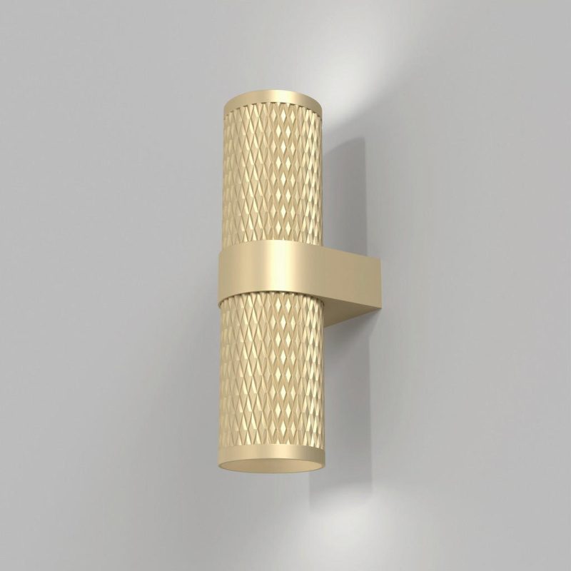 Maytoni Nástěnné svítidlo FOCUS DESIGN, 2xGU10, v. 21,7 cm Barva: Zlatá
