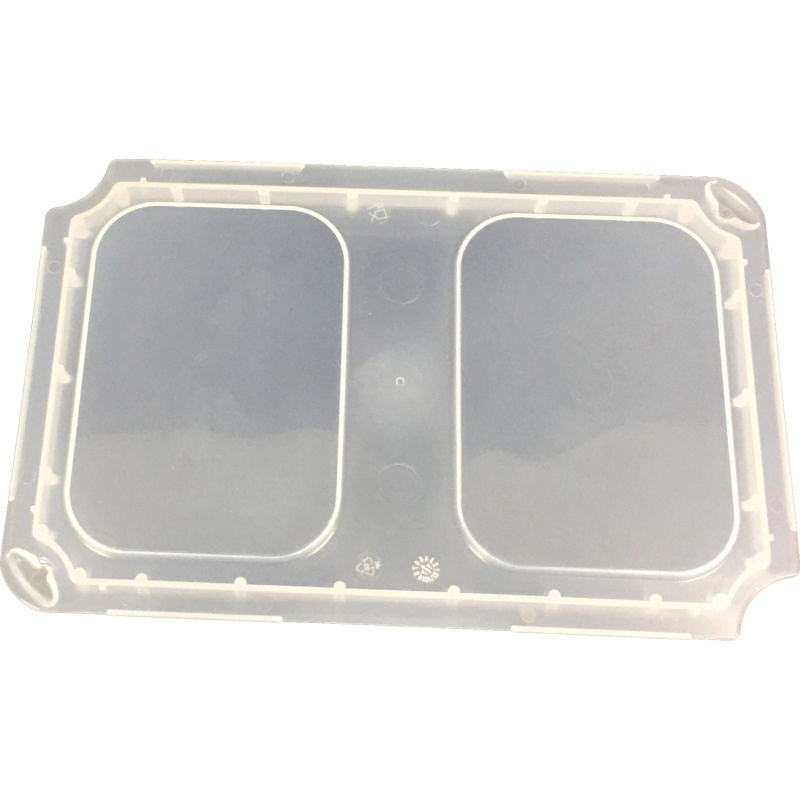 Surplus Systems Víko k podélnému boxu 1/4 pro eurobox, transparentní