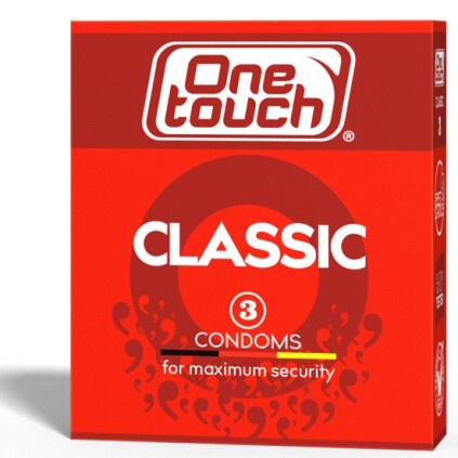 One touch Classic kondomy 3ks