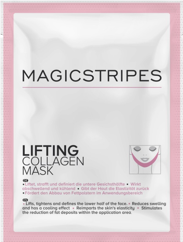 MAGICSTRIPES Liftingová kolagenová maska pro zpevnění kontur (Lifting Collagen Mask) 1 ks