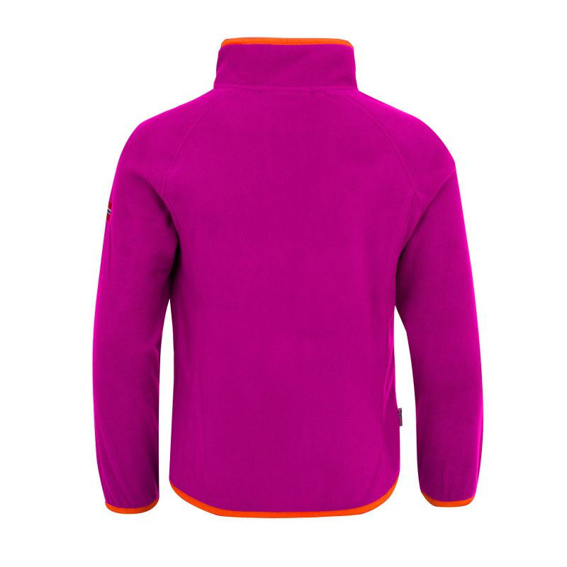 Trollkids Dětská mikina Nordland Half Zip Jr 707-200 140