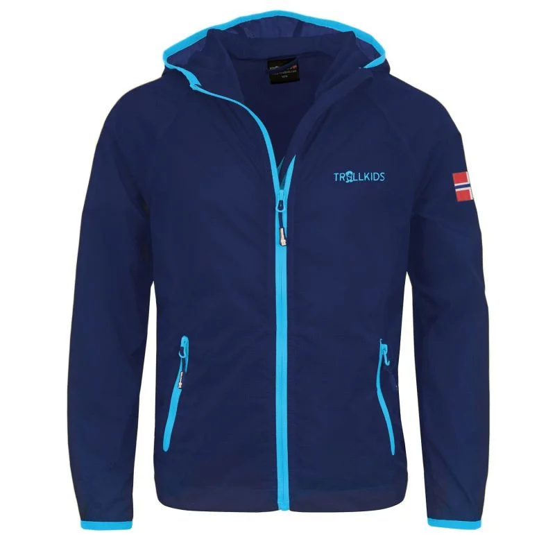 Dětská běžecká bunda Trollkids Fjell Jr 909-110 140
