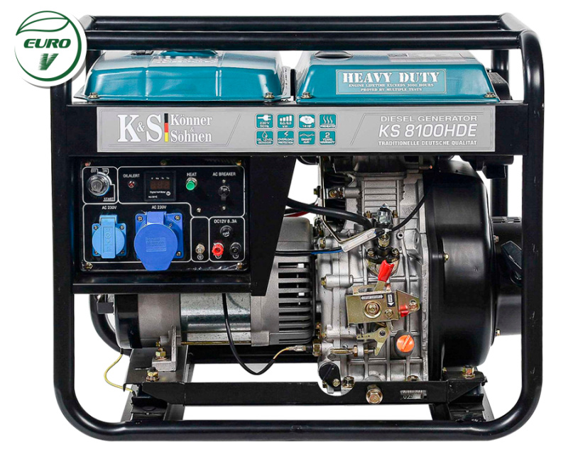 Könner & Söhnen CZ Könner & Söhnen Naftová elektrocentrála KS 8100HDE (EURO V)