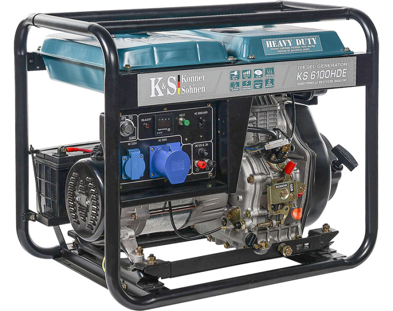 Könner & Söhnen CZ Könner & Söhnen Naftová elektrocentrála KS 6100HDE (EURO V)