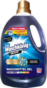 Waschkönig prací gel na černé prádlo Black, 110 praní, 3,305 l