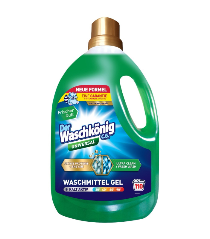 Waschkönig Universal prací gel, 110 praní 3,305 l