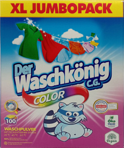Der Waschkönig Color Prací prášek 6 kg 100 dávek