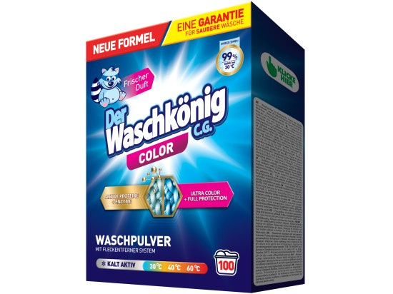 Der Waschkönig Color Prací prášek 6 kg 100 dávek