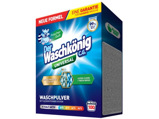 Der Waschkönig Universal Prací prášek 6 kg 100 dávek