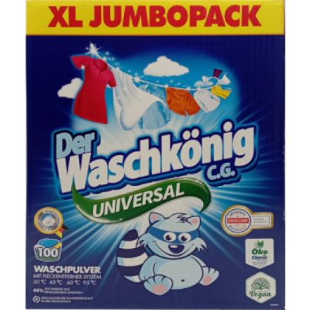 Der Waschkönig Universal Prací prášek 6 kg 100 dávek