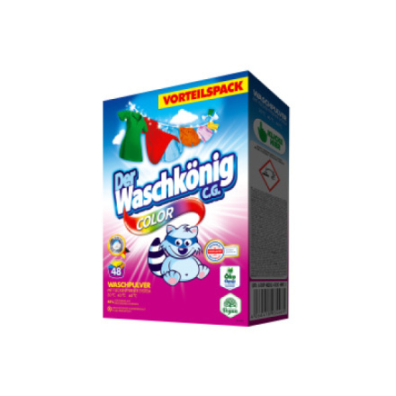 Der Waschkönig Color Prací prášek 2,88 kg 48 dávek