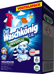 Der Waschkönig Universal Prací prášek 2,88 kg 48 dávek