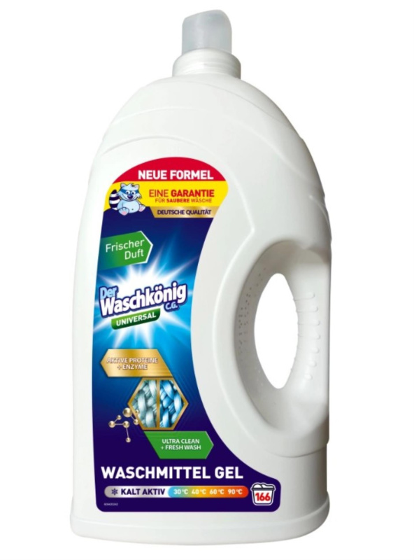 Washkönig Der Waschkonig prací gel 5l 166PD Universal